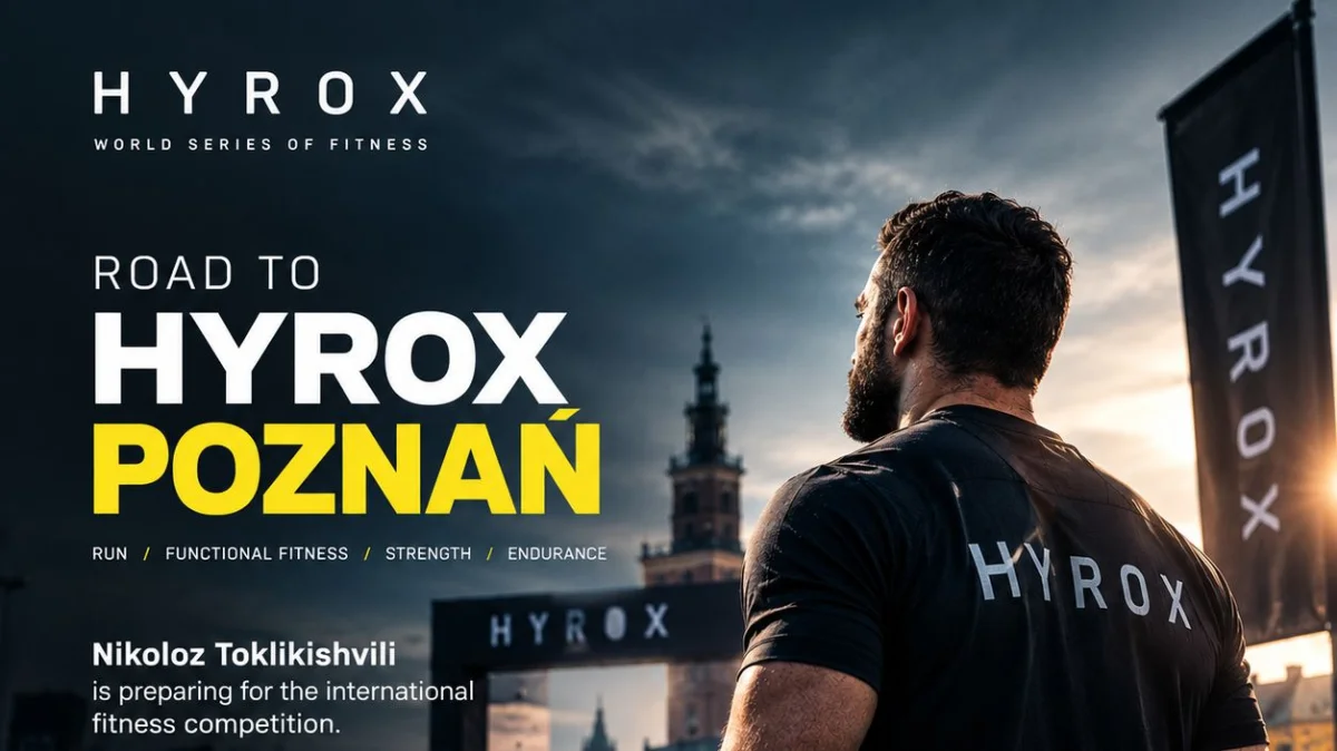 🏋️‍♂️ რა არის HYROX და როგორ ემზადება ნიკოლოზ ტოკლიკიშვილი პოლონეთისთვის? 🇵🇱🔥