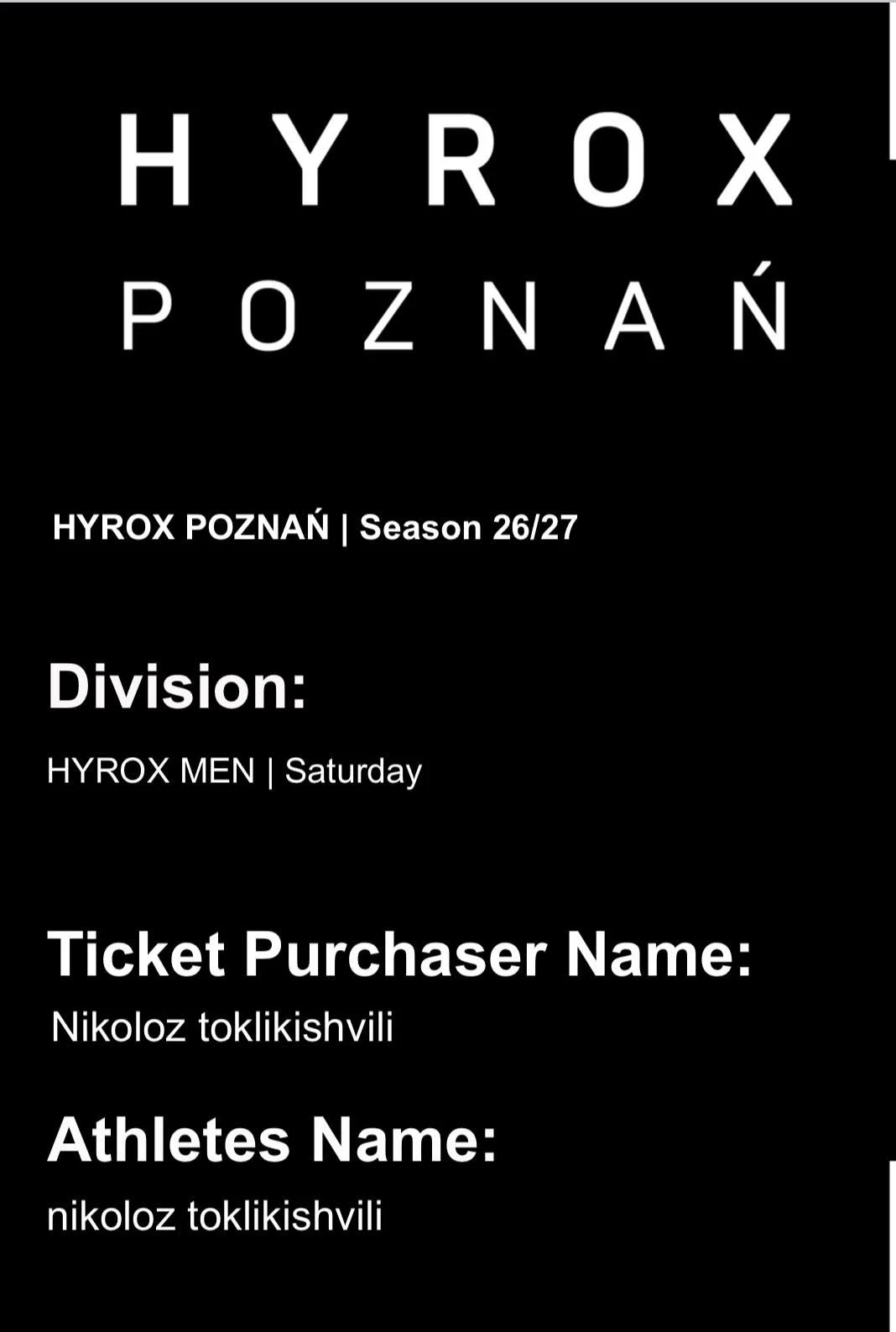 გზა პოლონეთისკენ: მიწვევა HYROX Poznań-ზე და ახალი გამოწვევები!